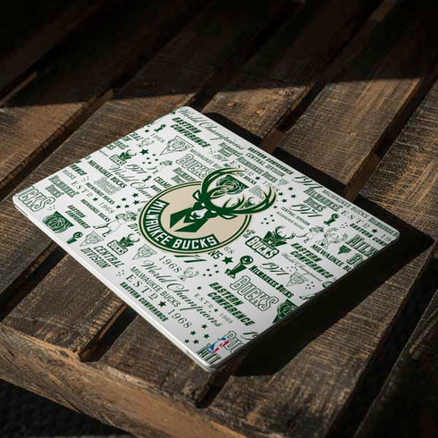 NBA Milwaukee Bucks Historic Blast New Surface Laptop 2 Skin