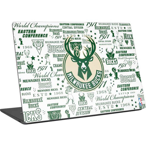 NBA Milwaukee Bucks Historic Blast New Surface Laptop 4 15in Skin