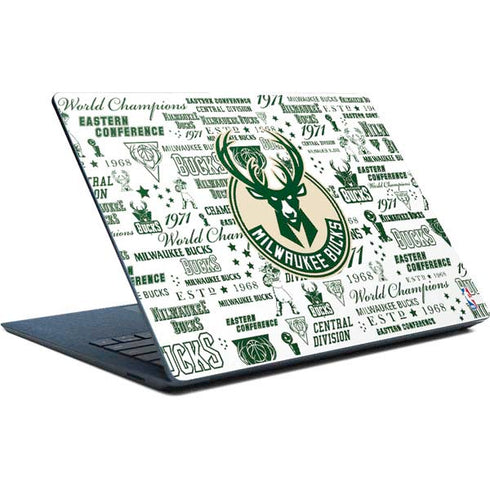 NBA Milwaukee Bucks Historic Blast New Surface Laptop Skin