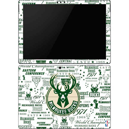 NBA Milwaukee Bucks Historic Blast New Surface Pro 6 Skin