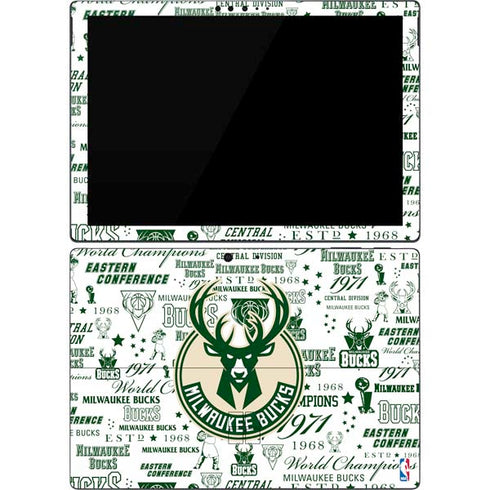 NBA Milwaukee Bucks Historic Blast New Surface Pro 7 Skin