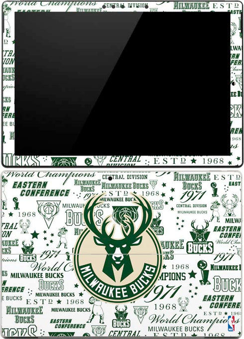 NBA Milwaukee Bucks Historic Blast New Surface Pro (2017) Skin