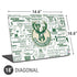 NBA Milwaukee Bucks Historic Blast New Universal Laptop 18in (14.6 x 10.6in) Skin