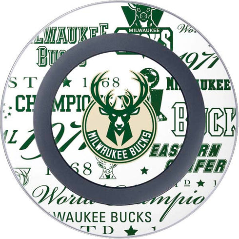 NBA Milwaukee Bucks Historic Blast New Wireless Charger Skin