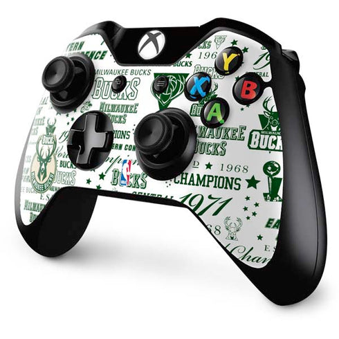 NBA Milwaukee Bucks Historic Blast New Xbox One Controller Skin
