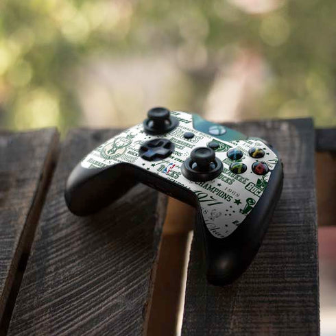 NBA Milwaukee Bucks Historic Blast New Xbox One Controller Skin