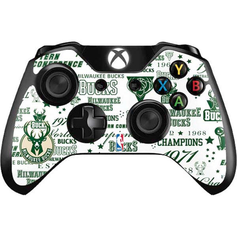 NBA Milwaukee Bucks Historic Blast New Xbox One Controller Skin
