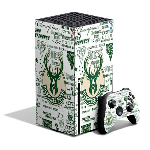 NBA Milwaukee Bucks Historic Blast New Xbox Series X Bundle Skin