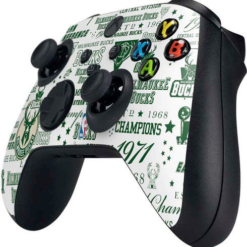 NBA Milwaukee Bucks Historic Blast New Xbox Series X Controller Skin
