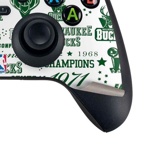 NBA Milwaukee Bucks Historic Blast New Xbox Series X Controller Skin