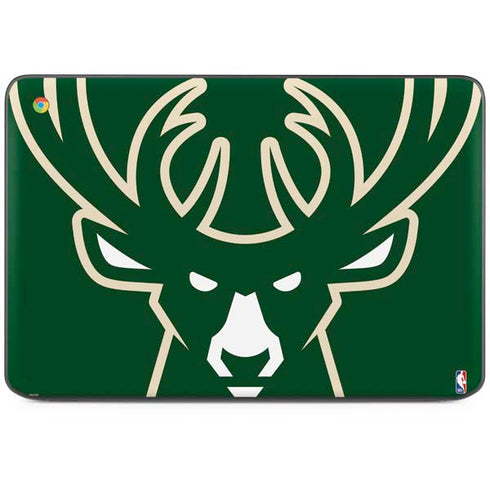 NBA Milwaukee Bucks Large Logo HP Chromebook Skin
