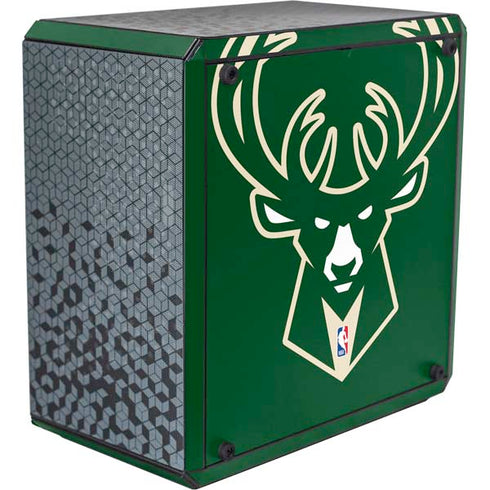 NBA Milwaukee Bucks Large Logo Cooler Master MasterBox Q300L Mini Tower Skin