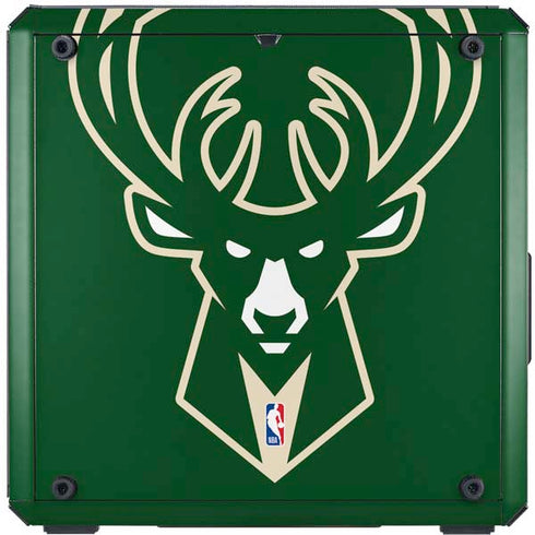 NBA Milwaukee Bucks Large Logo Cooler Master MasterBox Q300L Mini Tower Skin