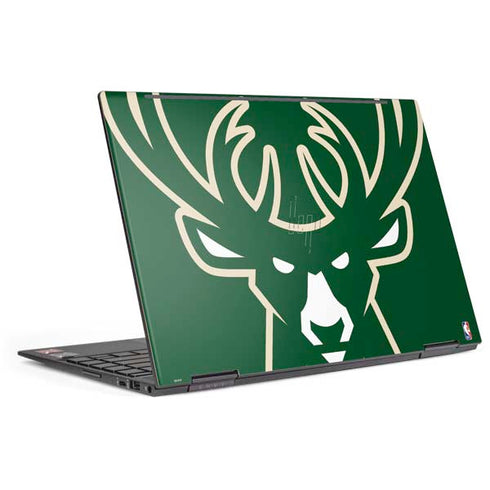 NBA Milwaukee Bucks Large Logo HP Envy Skin