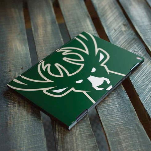 NBA Milwaukee Bucks Large Logo HP Envy Skin