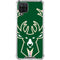 NBA Milwaukee Bucks Large Logo Galaxy A12 Clear Case
