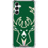 NBA Milwaukee Bucks Large Logo Galaxy A14 5G Clear Case