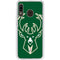 NBA Milwaukee Bucks Large Logo Galaxy A20 Clear Case