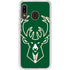 NBA Milwaukee Bucks Large Logo Galaxy A20 Clear Case