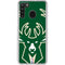 NBA Milwaukee Bucks Large Logo Galaxy A21 Clear Case