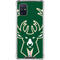 NBA Milwaukee Bucks Large Logo Galaxy A71 5G Clear Case