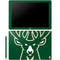 NBA Milwaukee Bucks Large Logo Galaxy Book 12in Skin