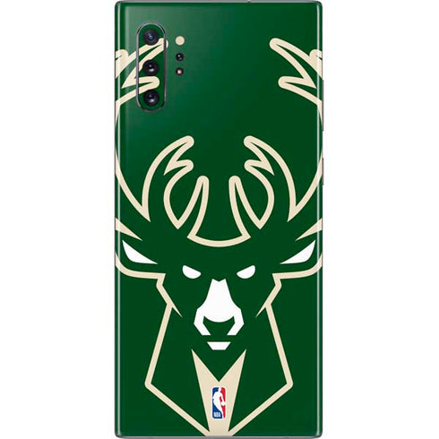 NBA Milwaukee Bucks Large Logo Galaxy Note 10 Plus Skin