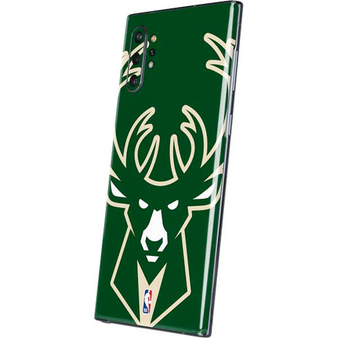 NBA Milwaukee Bucks Large Logo Galaxy Note 10 Plus Skin