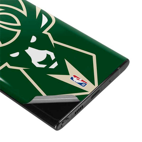 NBA Milwaukee Bucks Large Logo Galaxy Note 10 Plus Skin