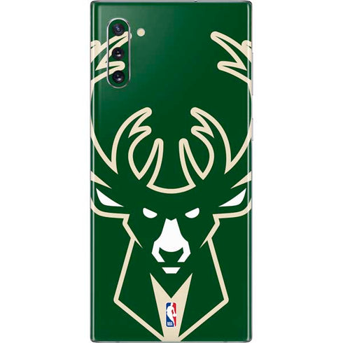 NBA Milwaukee Bucks Large Logo Galaxy Note 10 Skin
