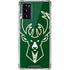 NBA Milwaukee Bucks Large Logo Galaxy Note20 5G Clear Case