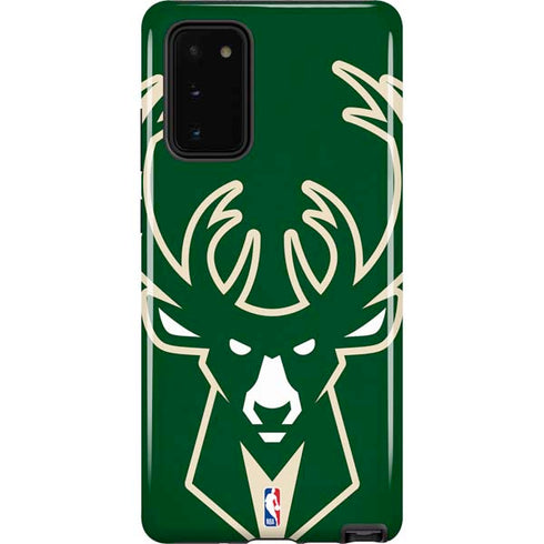 NBA Milwaukee Bucks Large Logo Galaxy Note20 5G Pro Case