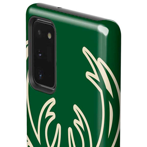 NBA Milwaukee Bucks Large Logo Galaxy Note20 5G Pro Case