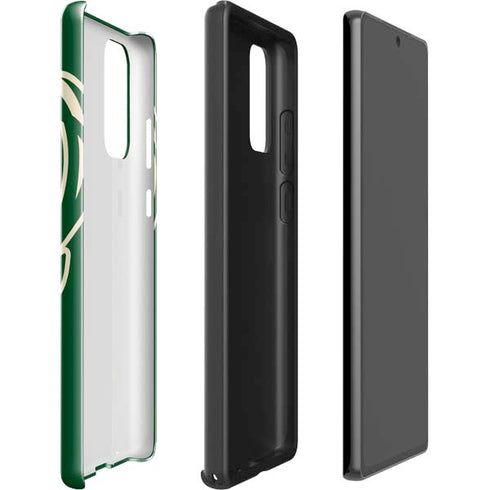 NBA Milwaukee Bucks Large Logo Galaxy Note20 5G Pro Case