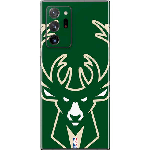 NBA Milwaukee Bucks Large Logo Galaxy Note20 Ultra 5G Skin