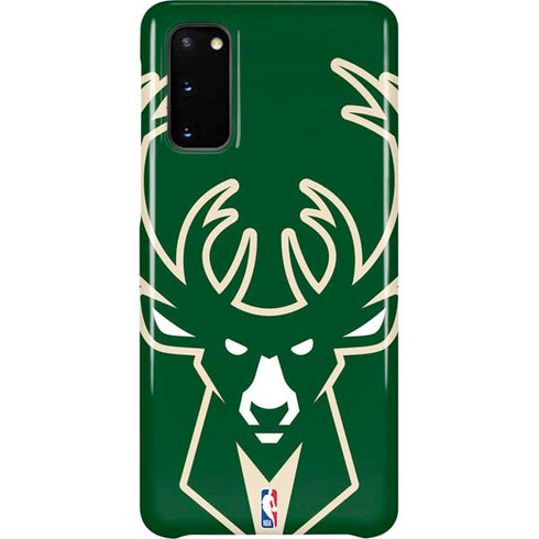 NBA Milwaukee Bucks Large Logo Galaxy S20 Lite Case
