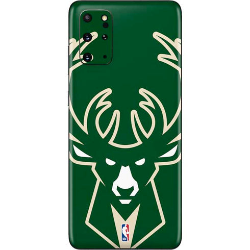 NBA Milwaukee Bucks Large Logo Galaxy S20 Plus Skin