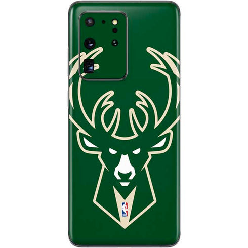NBA Milwaukee Bucks Large Logo Galaxy S20 Ultra 5G Skin