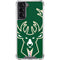 NBA Milwaukee Bucks Large Logo Galaxy S21 5G Clear Case
