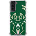 NBA Milwaukee Bucks Large Logo Galaxy S21 5G Clear Case