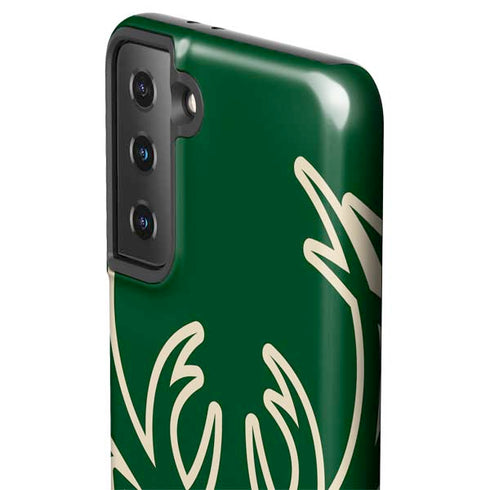 NBA Milwaukee Bucks Large Logo Galaxy S21 Plus 5G Pro Case