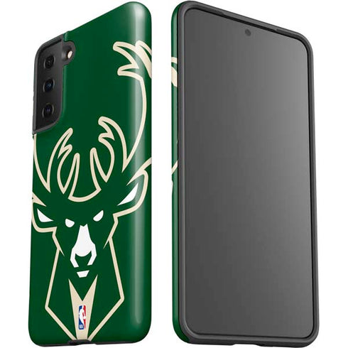 NBA Milwaukee Bucks Large Logo Galaxy S21 Plus 5G Pro Case