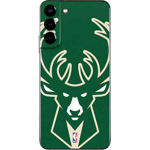 NBA Milwaukee Bucks Large Logo Galaxy S22 Plus Skin