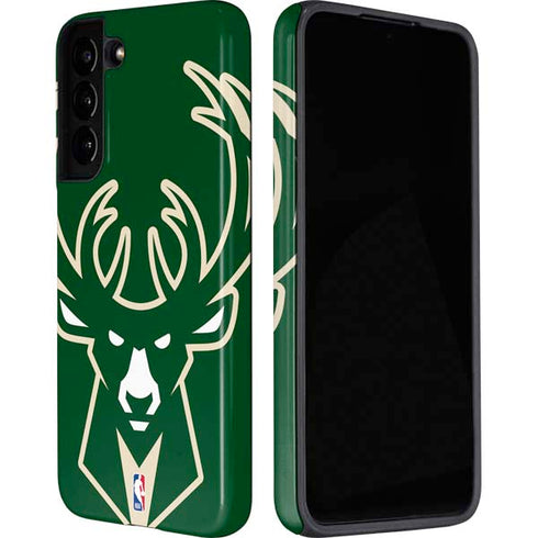 NBA Milwaukee Bucks Large Logo Galaxy S22 Pro Case