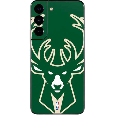NBA Milwaukee Bucks Large Logo Galaxy S22 Skin
