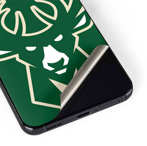 NBA Milwaukee Bucks Large Logo Galaxy S22 Skin