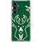 NBA Milwaukee Bucks Large Logo Galaxy S23 FE Clear Case