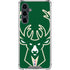 NBA Milwaukee Bucks Large Logo Galaxy S23 FE Clear Case