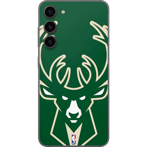 NBA Milwaukee Bucks Large Logo Galaxy S23 Plus Skin