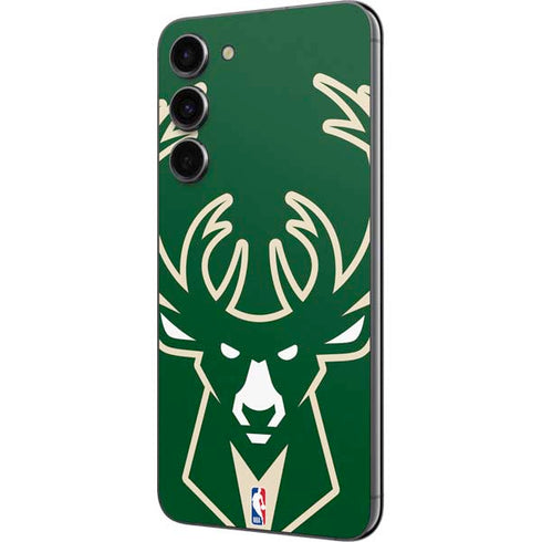 NBA Milwaukee Bucks Large Logo Galaxy S23 Plus Skin